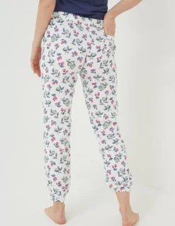 Women FatFace Nightwear & Loungewear|Strawberry Cuffed Pants