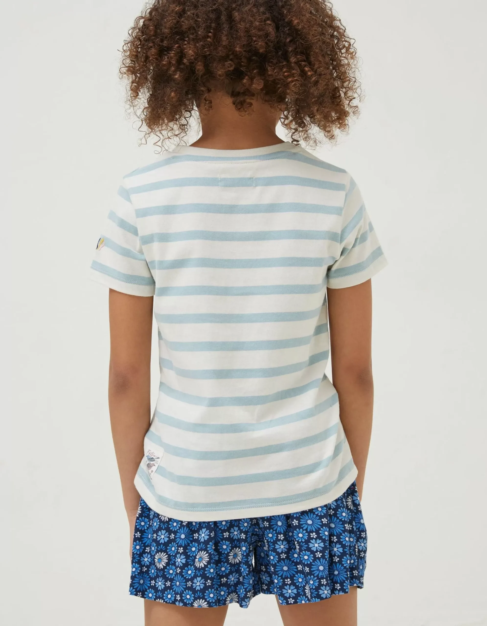 Girls FatFace View All|Stripe Bee Jersey T Shirt