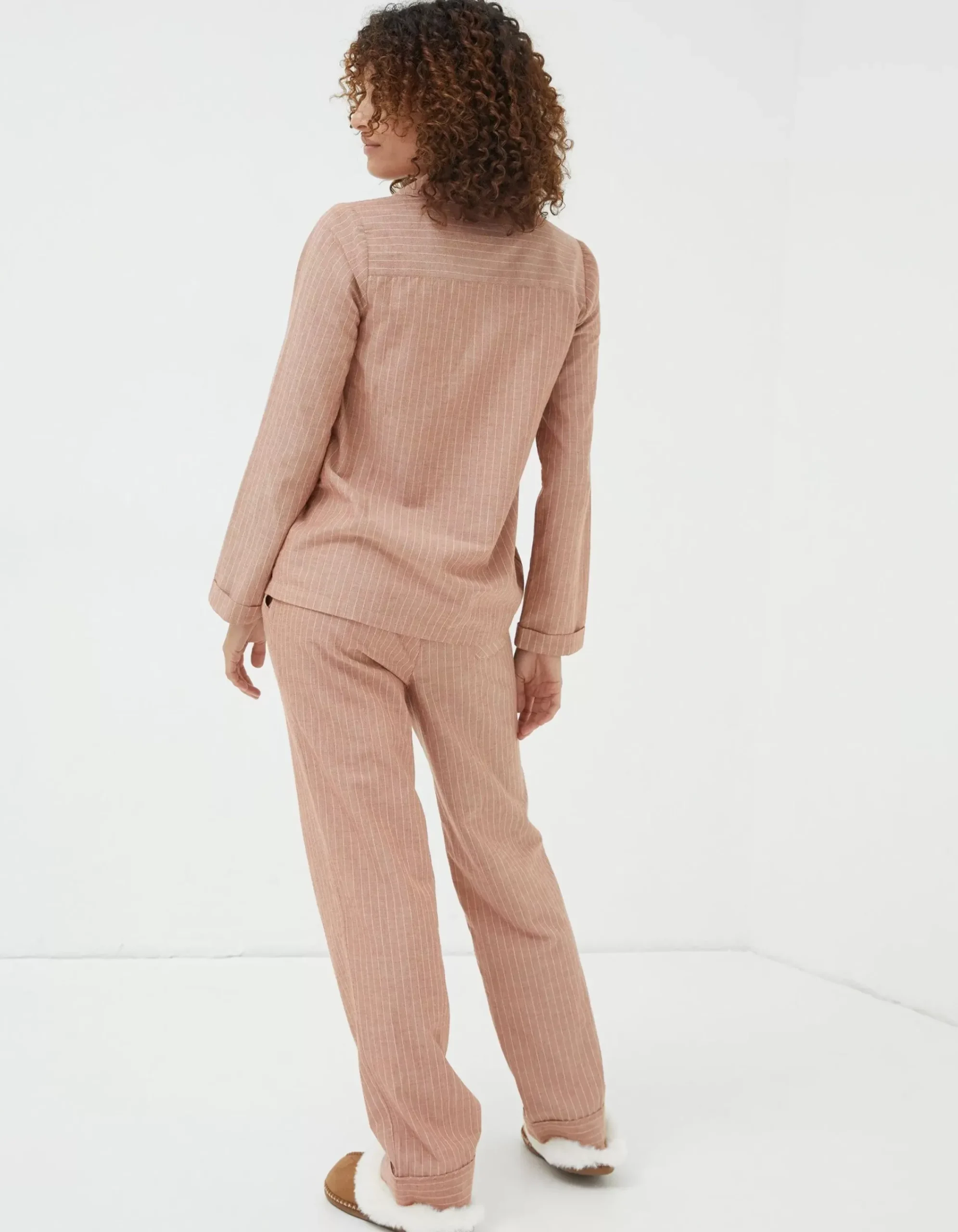 Women FatFace Nightwear & Loungewear|Stripe Pyjama Set