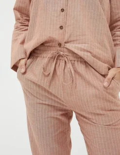 Women FatFace Nightwear & Loungewear|Stripe Pyjama Set