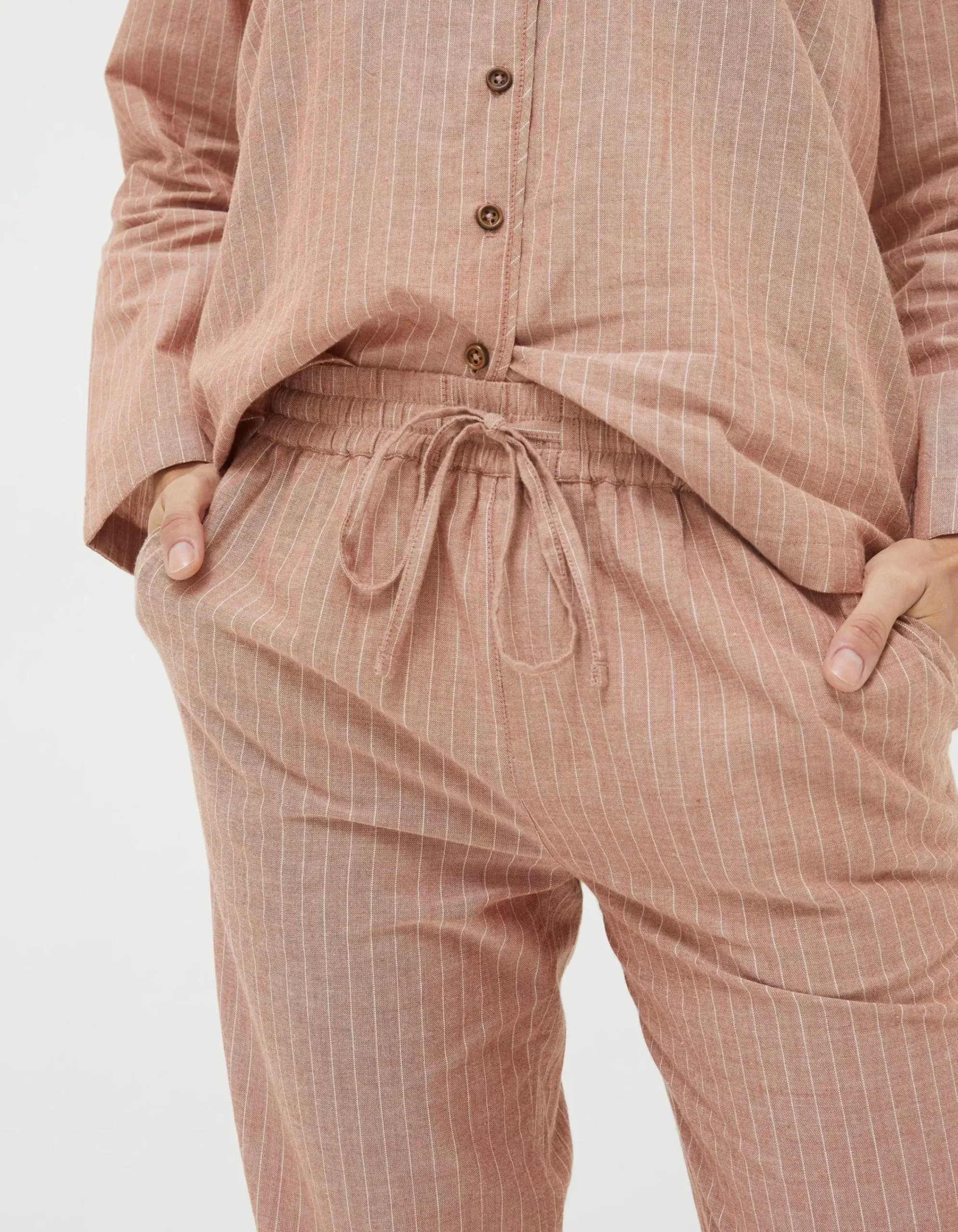 Women FatFace Nightwear & Loungewear|Stripe Pyjama Set