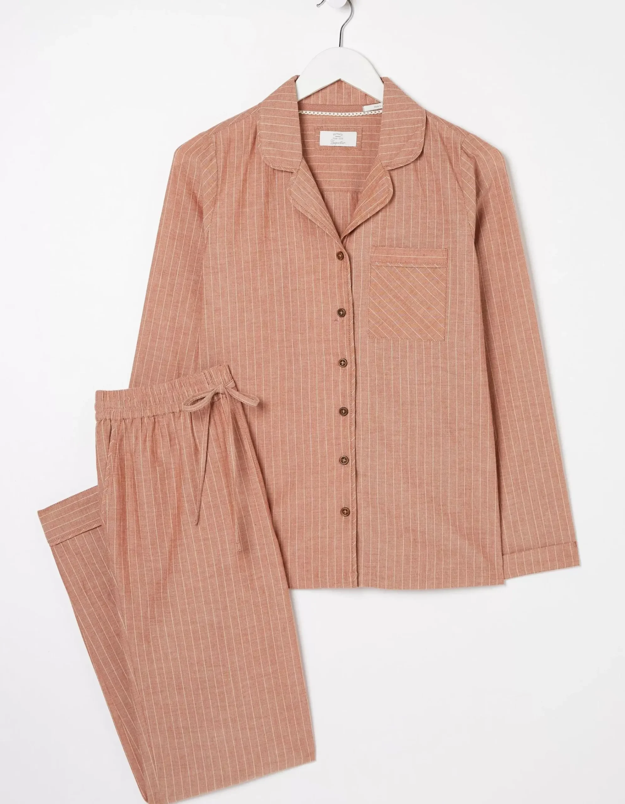 Women FatFace Nightwear & Loungewear|Stripe Pyjama Set