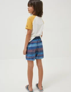 Boys FatFace View All|Stripe Swim Shorts