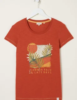 Women FatFace Tops & T-Shirts|Summer Haze T-Shirt