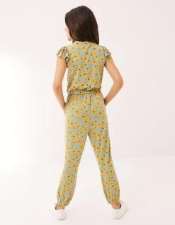 Girls FatFace View All|Sunflower Print Jumpsuit