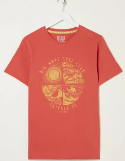 Men FatFace T-Shirts|Surf Club T-Shirt