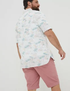 Men FatFace Shirts|Surf Print Shirt