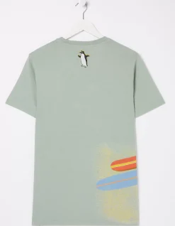 Men FatFace View All|Surfing Penguins T-Shirt