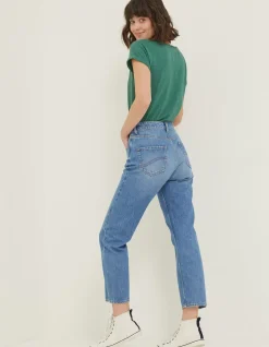 Women FatFace Jeans & Dungarees|Sutton Straight Cropped Jeans