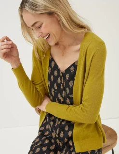 Women FatFace Knitwear|Suzannah Linen Cardigan