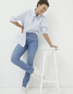 Women FatFace Jeans & Dungarees|Sway Slim Leg Comfort Stretch Jeans