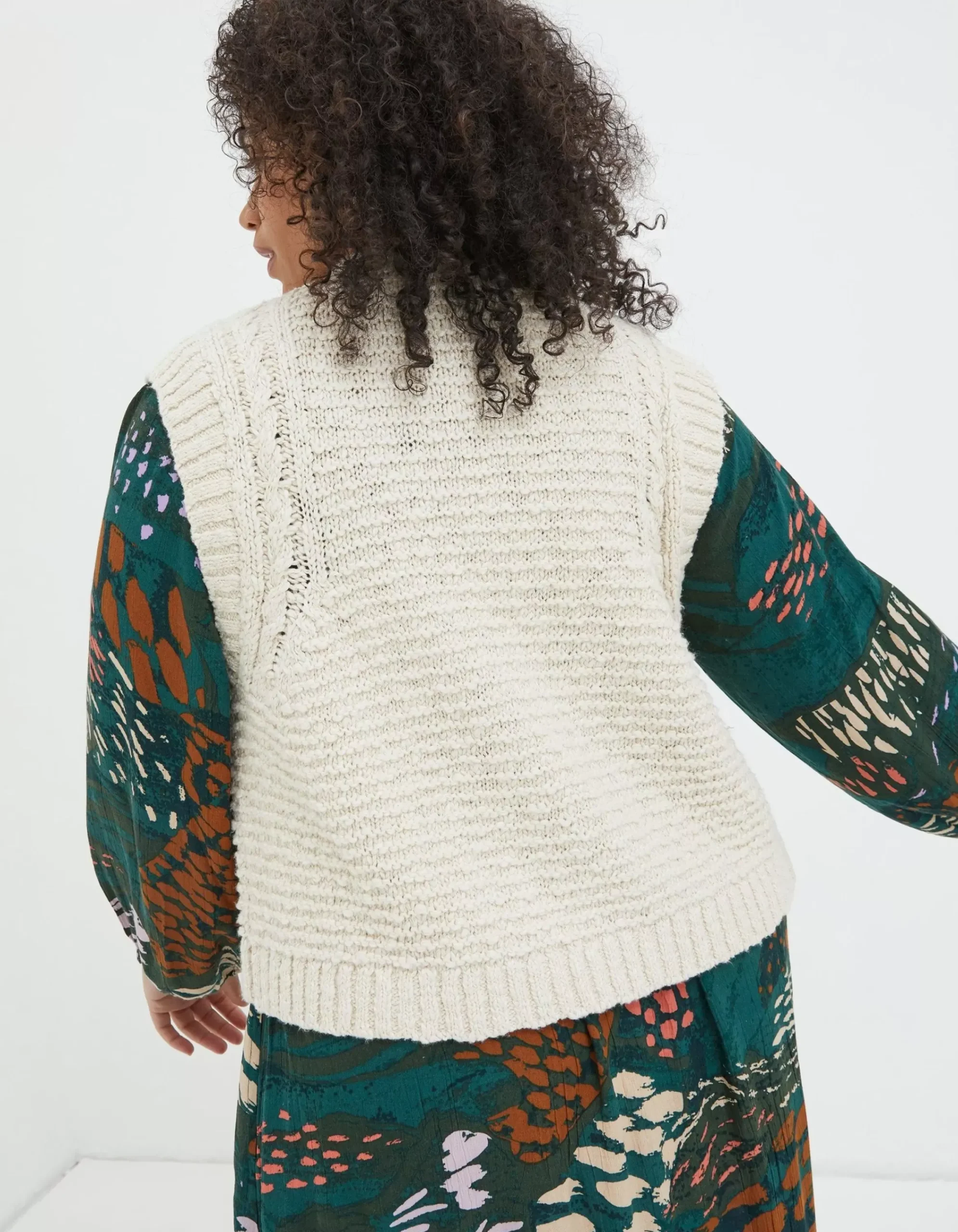 Women FatFace Knitwear|Talia Knitted Waistcoat