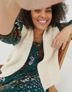 Women FatFace Knitwear|Talia Knitted Waistcoat