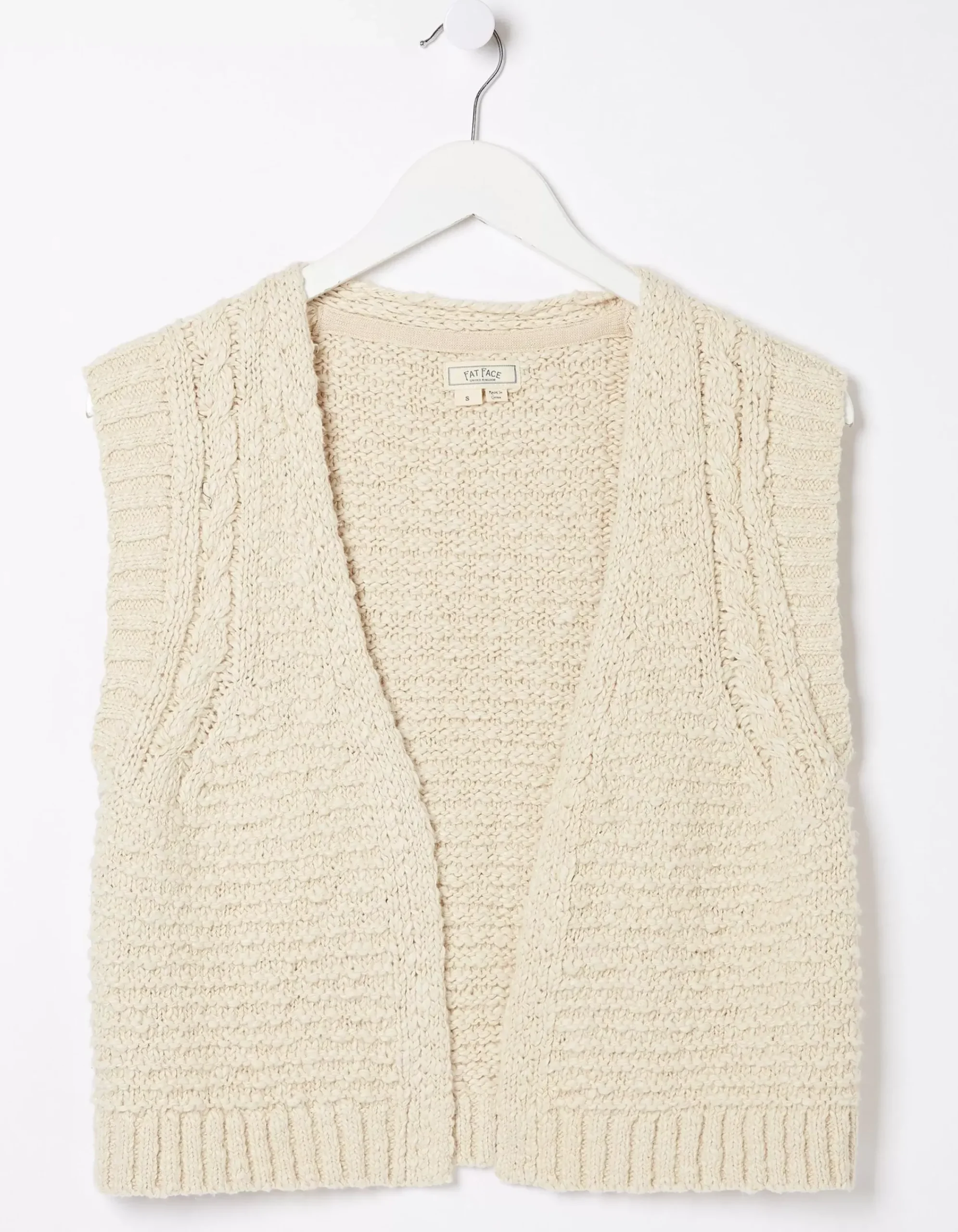 Women FatFace Knitwear|Talia Knitted Waistcoat