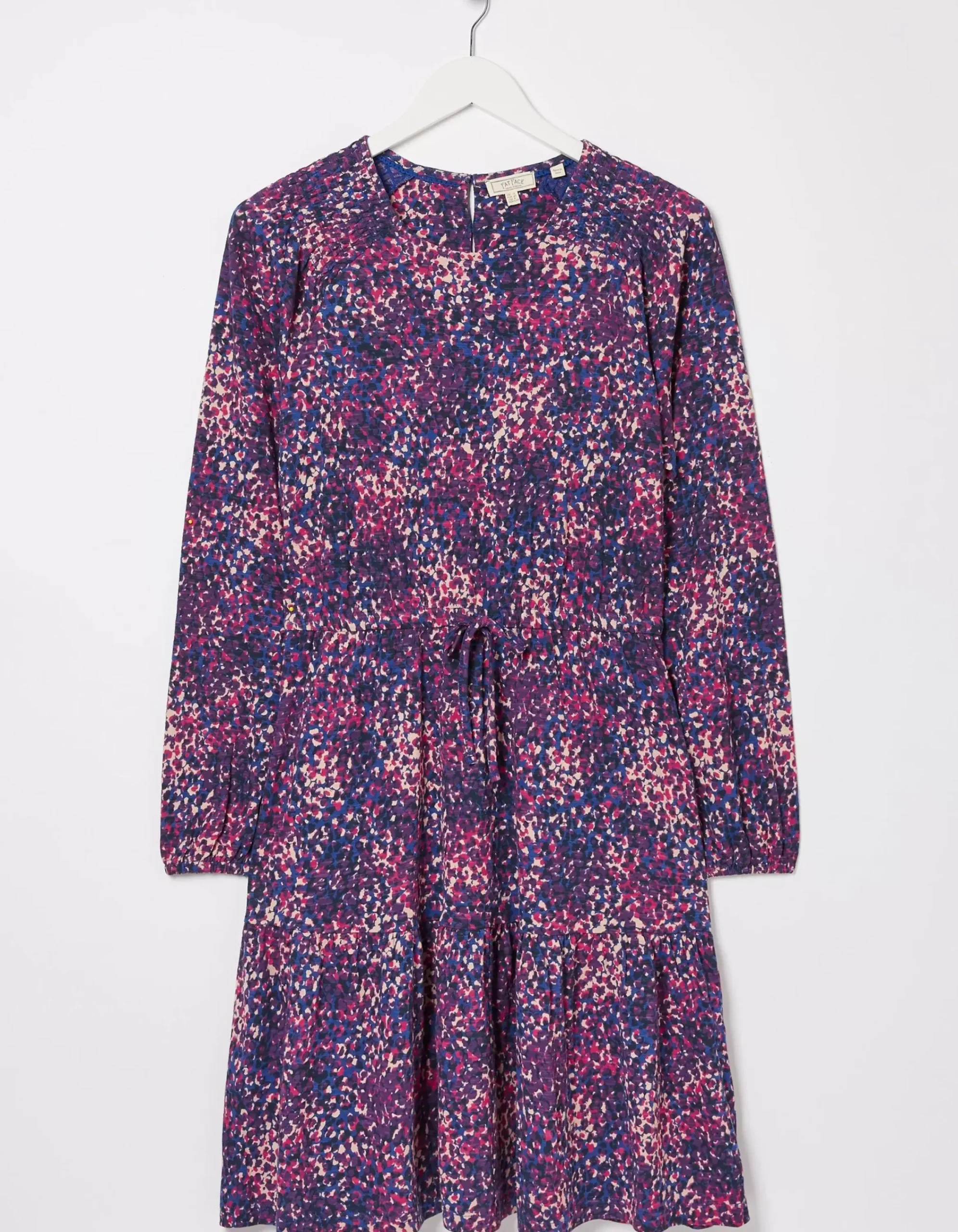 Women FatFace View All|Tara Layered Spot Jersey Dress