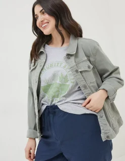 Women FatFace Coats & Jackets|Tasha Denim Jacket