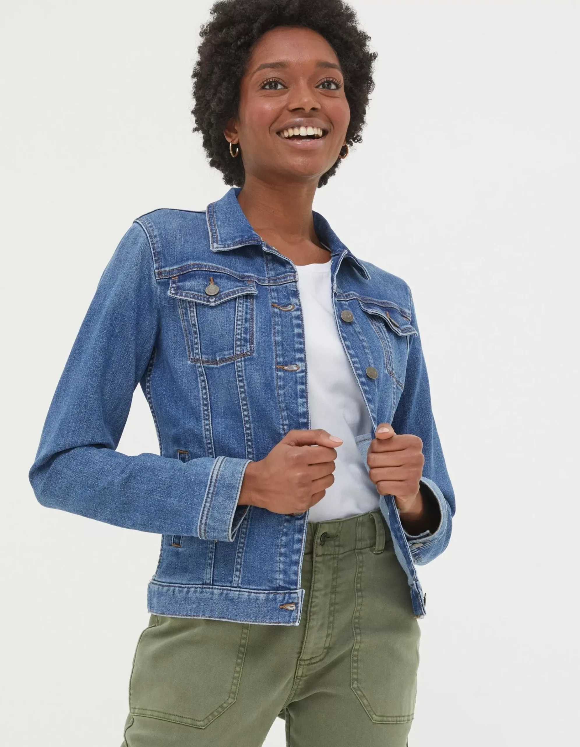 Women FatFace View All|Tasha Denim Jacket