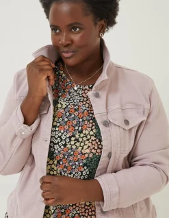 Women FatFace Coats & Jackets|Tasha Denim Jacket