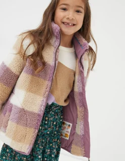 Girls FatFace View All|Teddy Check Coat