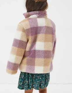 Girls FatFace View All|Teddy Check Coat