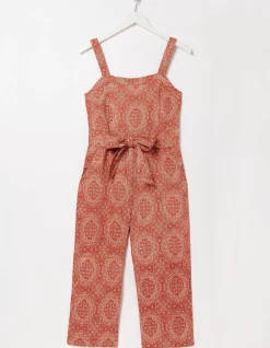 Women FatFace Jumpsuits & Playsuits|Terra Linen Blend Jumpsuit