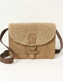 Women FatFace View All|The Avery Shearling Crossbody Bag
