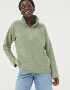 Women FatFace View All|Thea Half Neck Sweatshirt