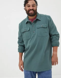 Men FatFace View All|Thompson Smock Overshirt