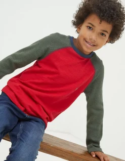 Boys FatFace View All|Three Pack Long Sleeve T-Shirts