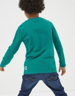 Boys FatFace View All|Three Pack Long Sleeve T-Shirts