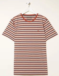 Men FatFace Nightwear & Pyjamas|Three Pack Stripe T-Shirts