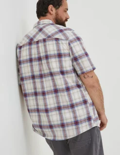 Men FatFace Shirts|Tilbury Ombre Check Shirt