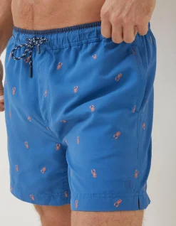Men FatFace Swimwear|Trevose Lobster Swim Shorts