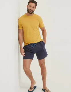 Men FatFace Swimwear|Trevose Plain Swim Shorts