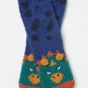 Kids FatFace View All|Triceratops Fluffy Socks