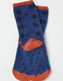 Kids FatFace View All|Triceratops Fluffy Socks