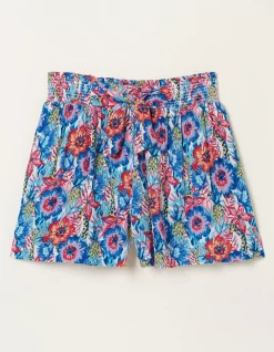 Girls FatFace View All|Tropical Print Flippy Shorts