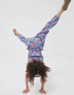 Girls FatFace View All|Tropical Print Jumpsuit