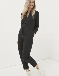 Women FatFace View All|Una Long Sleeve Utility Jumpsuit