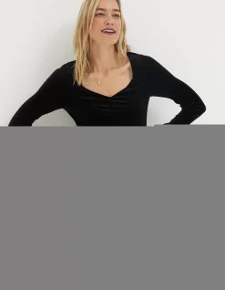 Women FatFace View All|Valerie Velvet Top