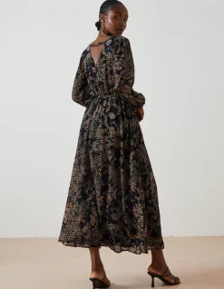 Women FatFace Dresses|Victoria Floral Midi Dress