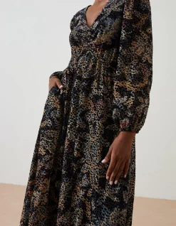 Women FatFace Dresses|Victoria Floral Midi Dress