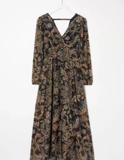 Women FatFace Dresses|Victoria Floral Midi Dress