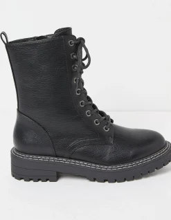Women FatFace View All|Violet Mid Chunky Lace Up Boot