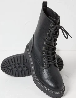 Women FatFace View All|Violet Mid Chunky Lace Up Boot