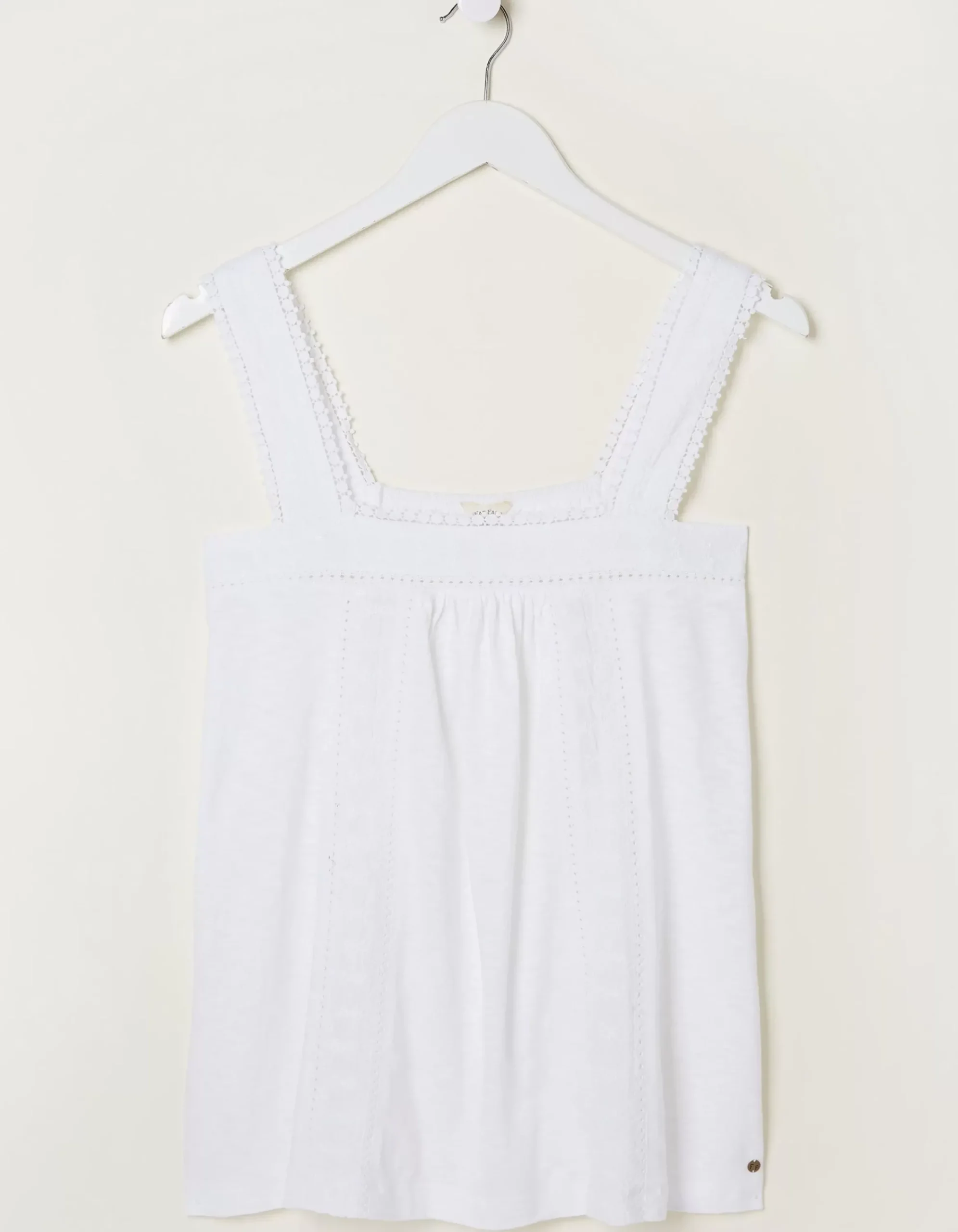 Women FatFace Tops & T-Shirts|Viv Embroidered Cami