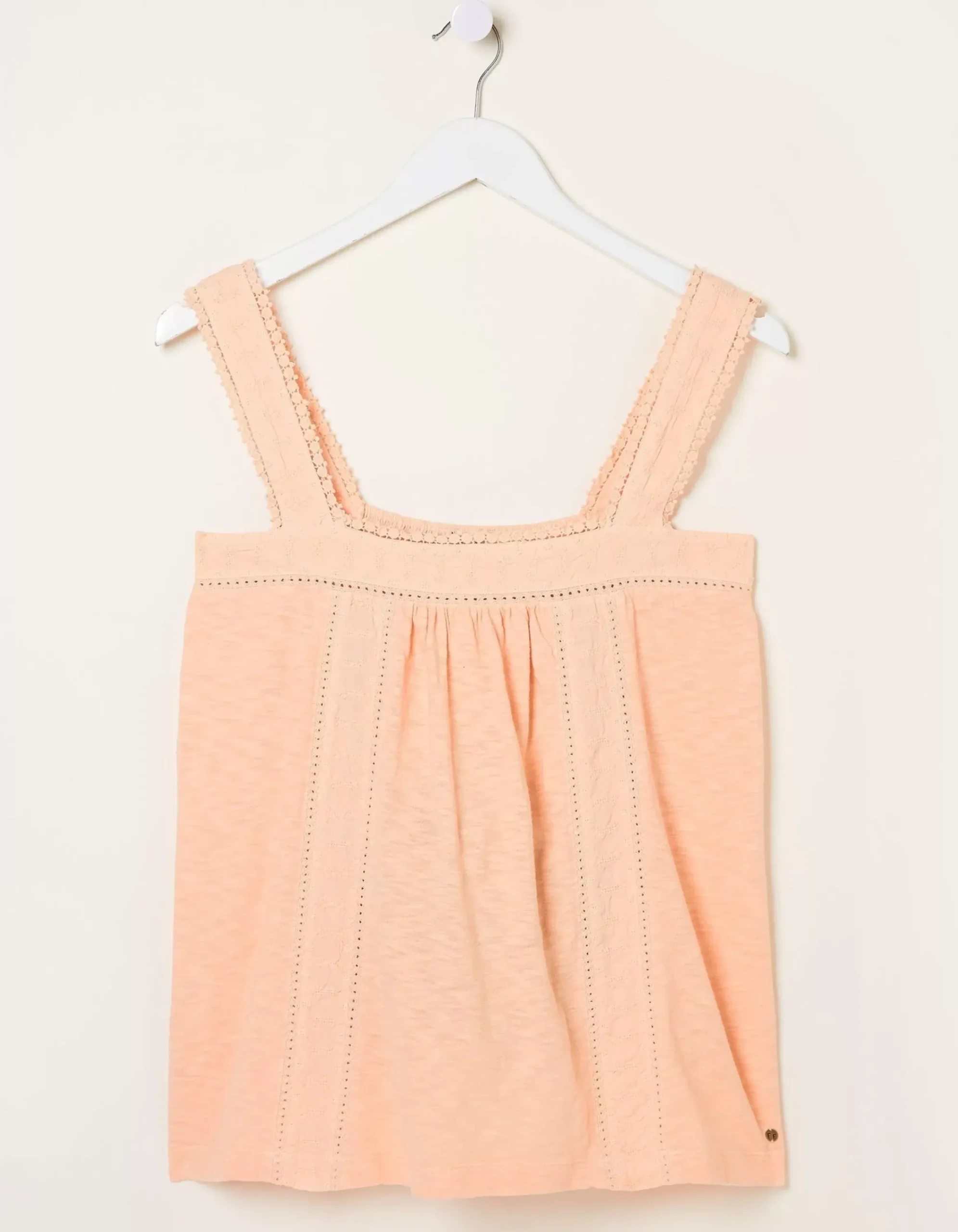 Women FatFace Tops & T-Shirts|Viv Embroidered Cami