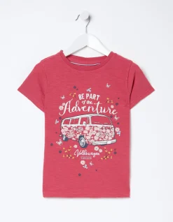 Girls FatFace View All|Vw Graphic Jersey T Shirt