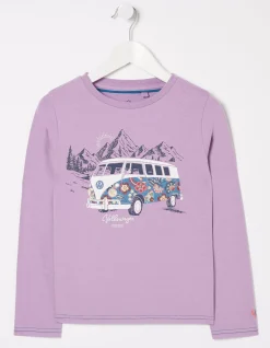 Girls FatFace View All|Vw Graphic Jersey T-Shirt