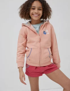 Girls FatFace View All|Vw Graphic Sweat Zip Through Hoodie
